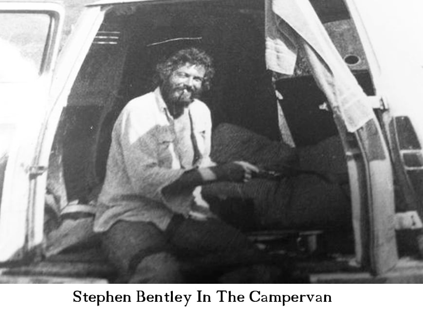 Stephen in van